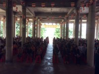 400 PHẬT TỬ ĐỒNG BÀO CÁC DÂN TỘC TU HỌC  1 NGÀY
